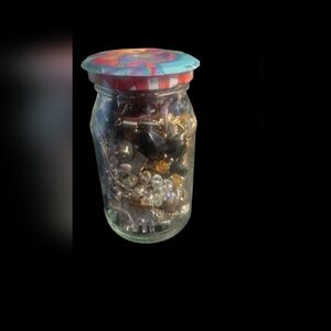 Cool Misc Decorative Jar Full Of Misc Jewelry